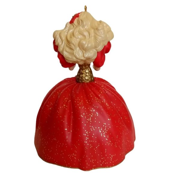 Hallmark HOLIDAY BARBIE Ornament vintage 1993 QX5725 Collector's Series In Box - Picture 4 of 9